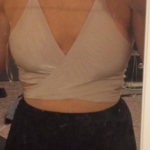 New Missguided wrap top 😱